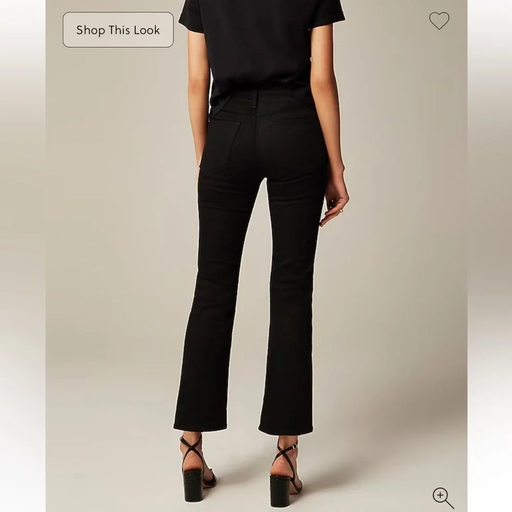 NWT J Crew Tall mid-rise kickout jean